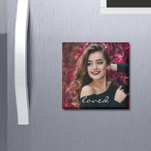 Skapa din egen Anpassningsbars foto-DIY Loved Magnet