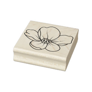 Skapa Din Egen Apple Blossom Blomma Blomsterkompos Stämpel