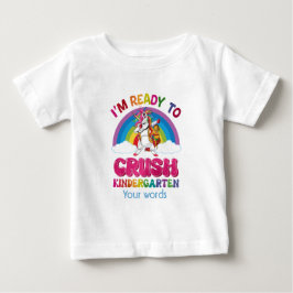 Skapa din egen att jag är Redo till Crush Kinderga T Shirt
