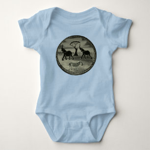 Skapa din egen Baby Kids Jungle Life Kenya Safari T Shirt