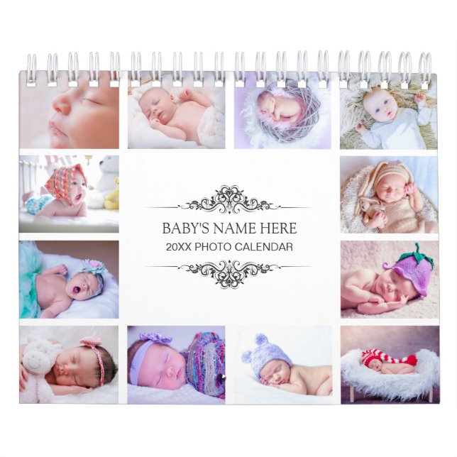 Skapa din egen Baby Photos 2023-kalender Kalender (Omslag)