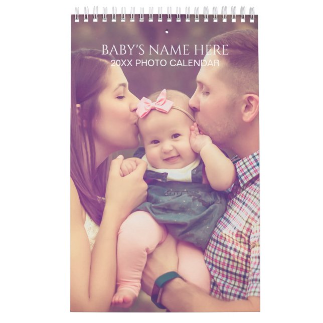 Skapa din egen Baby Photos 2025-kalender Kalender (Omslag)