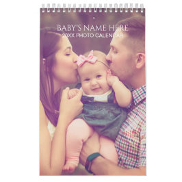 Skapa din egen Baby Photos 2025-kalender Kalender