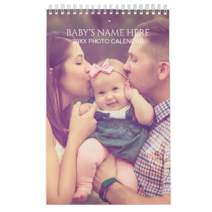 Skapa din egen Baby Photos 2025-kalender Kalender