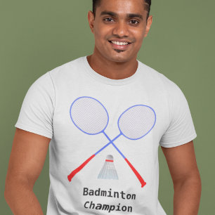 Skapa din egen Badminton-spelare T Shirt
