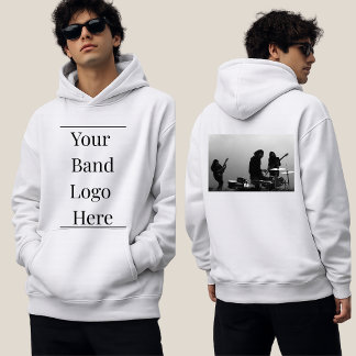 Skapa din egen band hoodie, bandgrafik hoodie