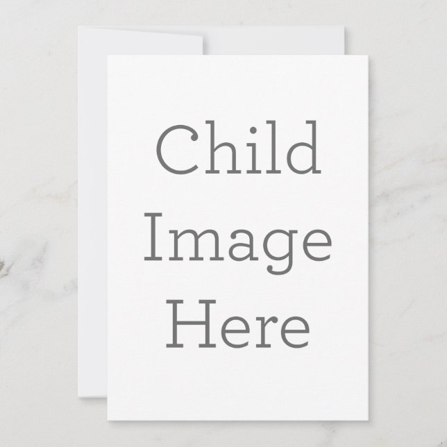 Platt inbjudan, Storlek: 12.7 x 17.8 cm, Papper: Signature matt, Hörn: Kvadrat, Kuvert: Vit, Tryckkvalitet: Standard (Framsida)