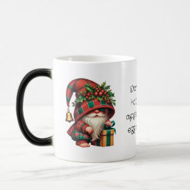 Skapa Din Egen Bedårande Julplaid Tomte Magisk Mugg