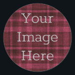 Skapa din egen Berry Red   Black Play Flanals Runt Klistermärke<br><div class="desc">Skapa ditt eget personlig-dekal. Överför roligt bilder coola designar inspirationstext eller till och med företagets logotyp. Med den här enkla utformningen av användan verktyg är det så enkelt att få bilden att hålla sig i någons sinne. Om du klickar på Anpassa kan du helt enkelt ändra texten här - eller...</div>