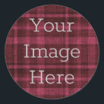 Skapa din egen Berry Red   Black Play Flanals Runt Klistermärke<br><div class="desc">Skapa ditt eget personlig-dekal. Överför roligt bilder coola designar inspirationstext eller till och med företagets logotyp. Med den här enkla utformningen av användan verktyg är det så enkelt att få bilden att hålla sig i någons sinne. Om du klickar på Anpassa kan du helt enkelt ändra texten här - eller...</div>