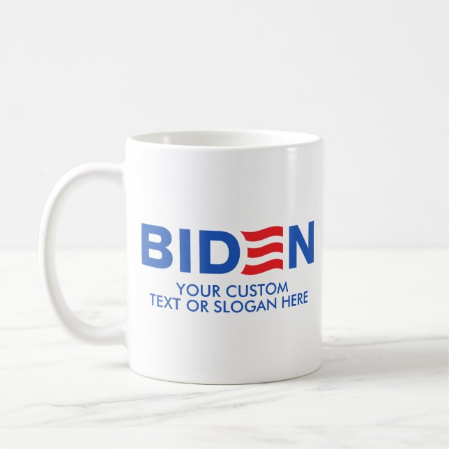 Skapa din egen biden 2024 kaffemugg (Vänster)