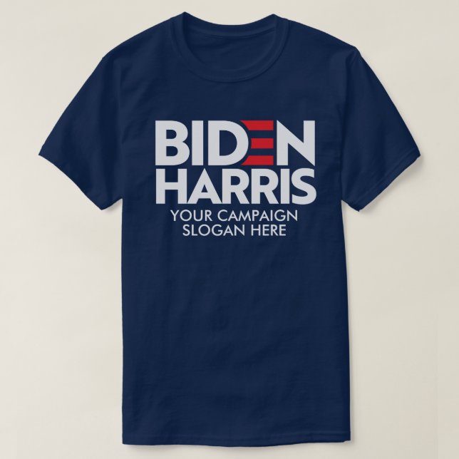 Skapa din egen biden Harris 2024 Kampanj Slogan T Shirt (Design framsida)