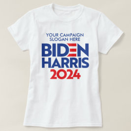 Skapa din egen biden Harris 2024 Kampanj Slogan T Shirt