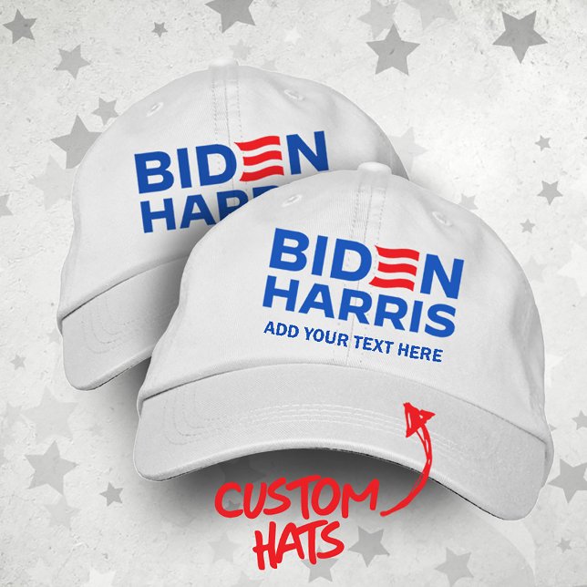 Skapa din egen biden Harris 2024 Keps (Customize Biden Harris Hats from Politiclothes.com
Choose PERSONALIZE > ENTER TEXT or EDIT )