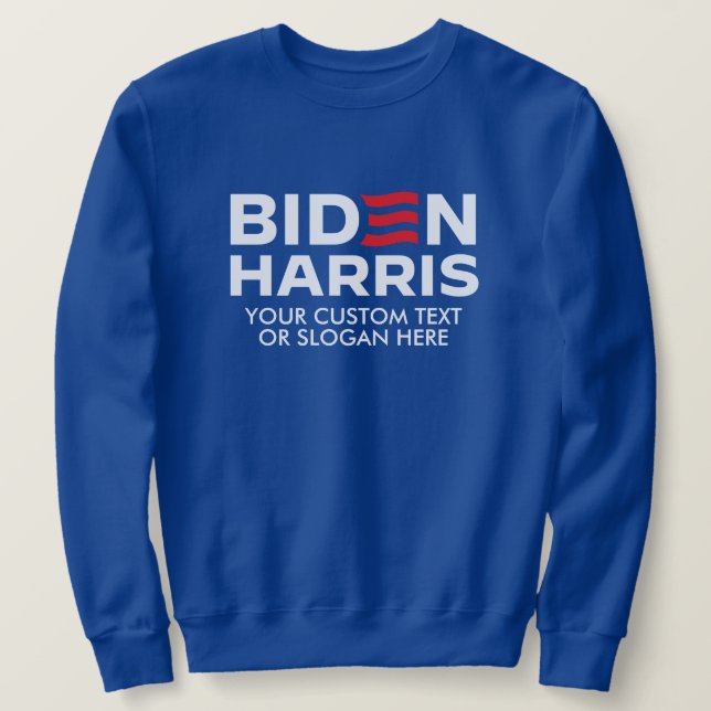 Skapa din egen biden Harris 2024 Lång Ärmad Tröja (Design framsida)