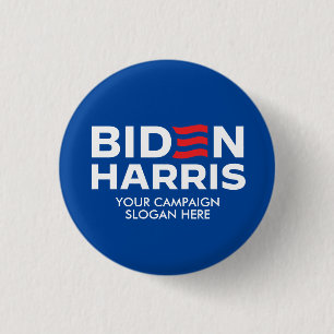 Skapa din egen Biden Harris Kampanj Slogan Knapp
