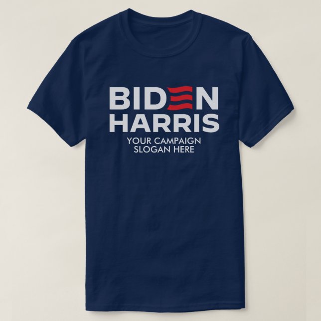 Skapa din egen Biden Harris Kampanj Slogan T Shirt (Design framsida)
