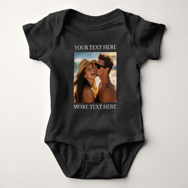 Skapa din egen bild och text t shirt (Framsida)