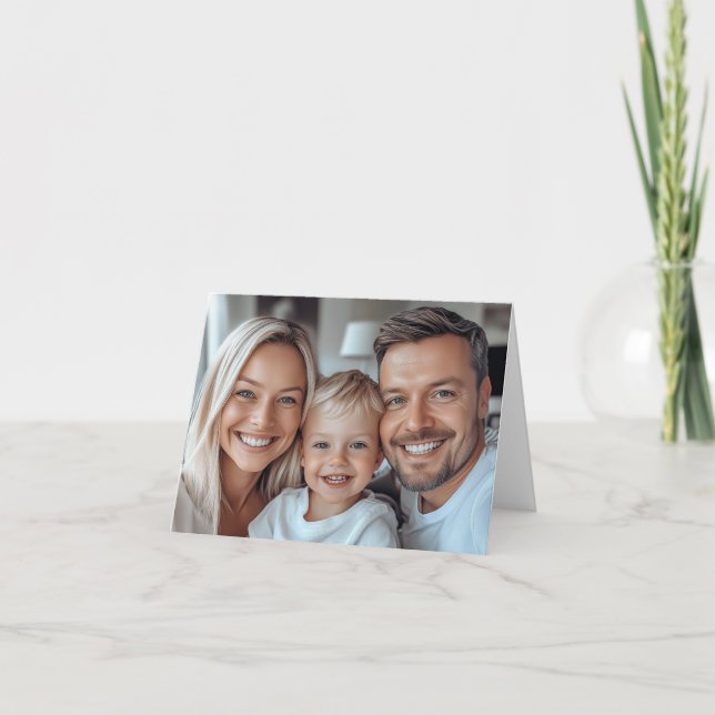 Skapa din egen bild tack kort (Framsida)