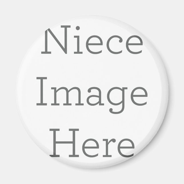 Standard, 5,7 Cm Cirkel Magnet (Framsidan)