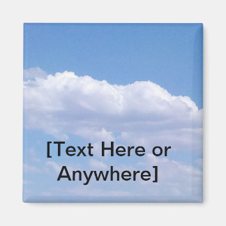 Skapa din egen Blå himmel Magnet