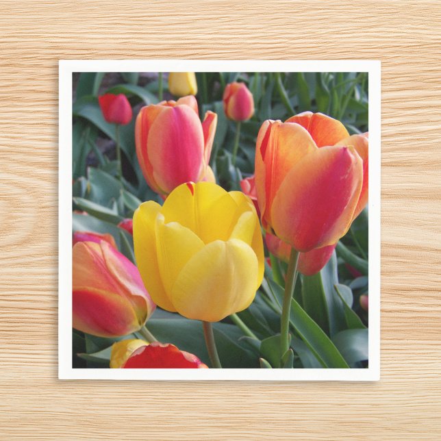 Skapa din egen blomfotografi pappersservett (Photo Napkins)