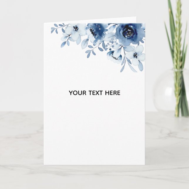 Skapa Din Egen Blomma Kort (Framsida)