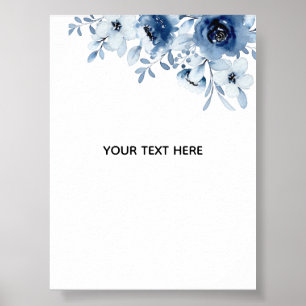 Skapa Din Egen Blomma Poster