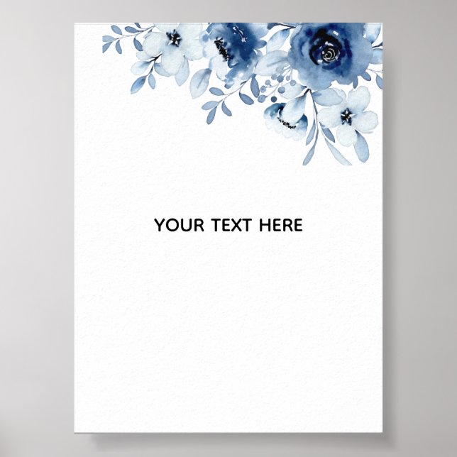 Skapa Din Egen Blomma Poster (Framsidan)