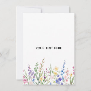 Skapa Din Egen Blommig Inbjudningar