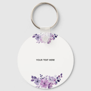 Skapa Din Egen Blommig Konst Nyckelring