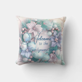 Skapa din egen Blommigt- frisk krans Kudde