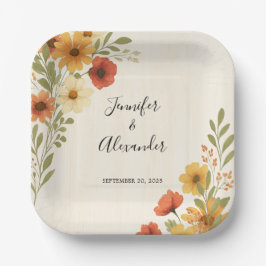 Skapa din egen blommigt med rustik vattenfärg bröl