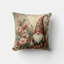 Skapa din egen Blommigt Viktorian Julgrum Kudde