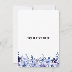 Skapa din egen blomster anteckningskort