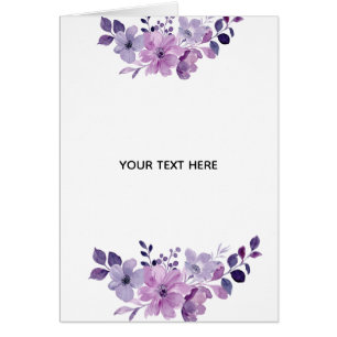 Skapa Din Egen Blomster Hälsningskort
