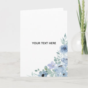 Skapa din egen blomster  kort
