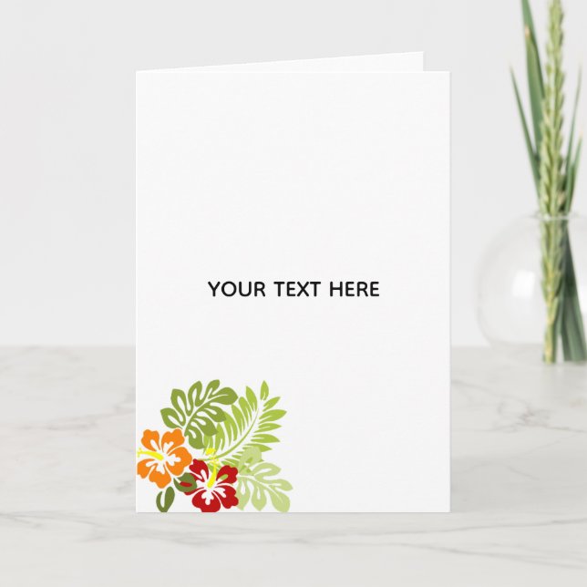 Skapa din egen blomster kort (Framsida)