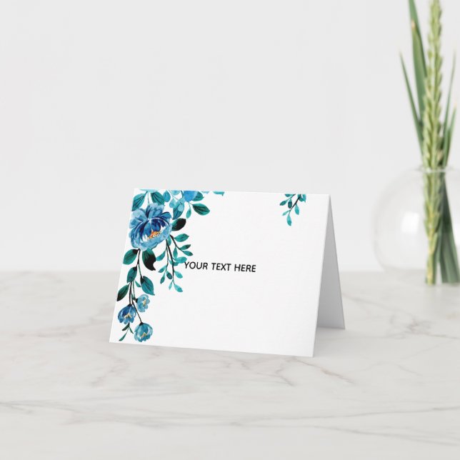 Skapa Din Egen Blomster Kort (Framsida)