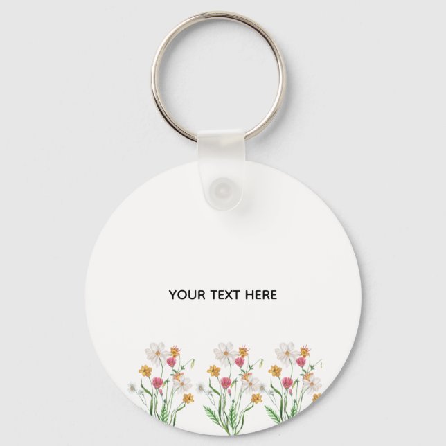 Skapa din egen blomster nyckelring (Framsida)