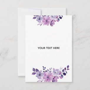 Skapa Din Egen Blomster OSA Kort