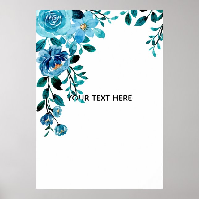 Skapa Din Egen Blomster Poster (Framsidan)