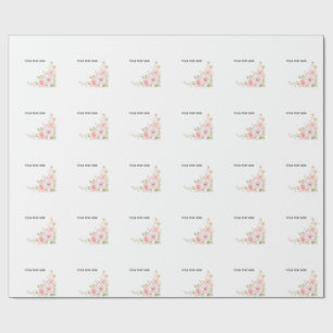 Skapa din egen blomster presentpapper