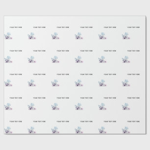 Skapa din egen blomster presentpapper