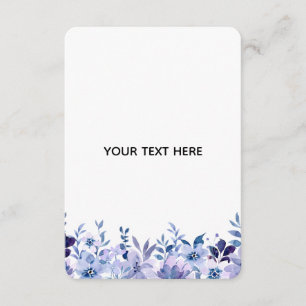Skapa din egen blomster tilläggskort