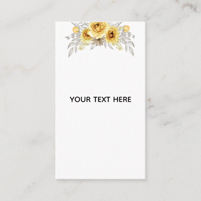 Skapa din egen blomster  tilläggskort (Framsida)