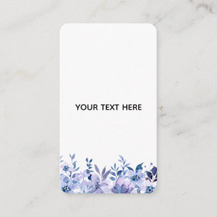 Skapa din egen blomster tilläggskort