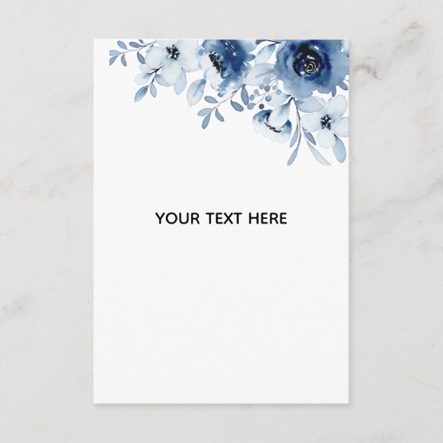 Skapa Din Egen Blomster Tilläggskort (Framsida)