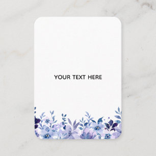Skapa din egen blomster visitkort