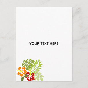 Skapa din egen blomster vykort